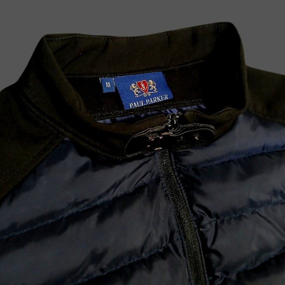 Paul Parker Collection Marine and Sailing Nautical Concept Puffer Vest